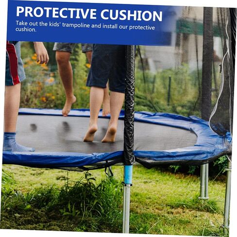 BESPORTBLE Round Trampoline Collision Ring Mat Safety Cushion Cover Pad for Spring Protection Easy Mounting Protective Trampoline Accessory for Adults in Saudi Arabia
