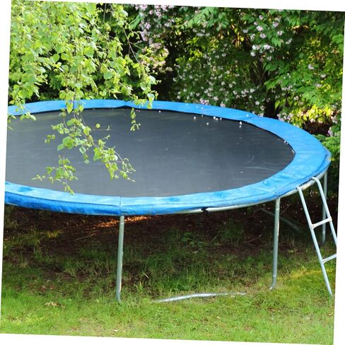 POPETPOP PVC Trampoline Spring Protective Cover Round Sponge Cushion Pad Easy to Mount and Side Safety Mat for Outdoor Jumping Bed in Saudi Arabia