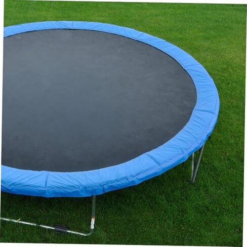 POPETPOP PVC Trampoline Spring Protective Cover Round Sponge Cushion Pad Easy to Mount and Side Safety Mat for Outdoor Jumping Bed in Saudi Arabia