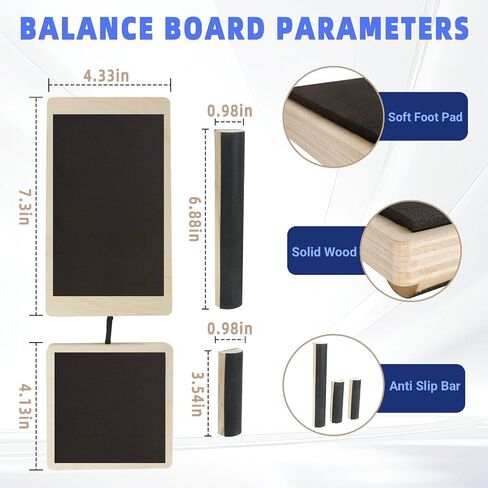 Ankle Foot Strengthener for Ankle Mobility,Single Leg Ankle Balance Board for Sprained,Balance Training,Physical Therapy,Posture Correction,Stability Exercises,Home Gym Equipment Fitness Axis Board in Saudi Arabia