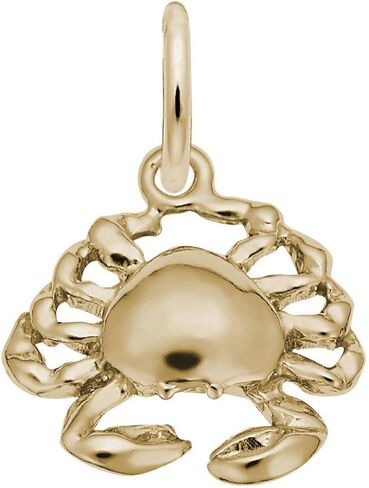 Sterling Silver Crab Charm in Saudi Arabia