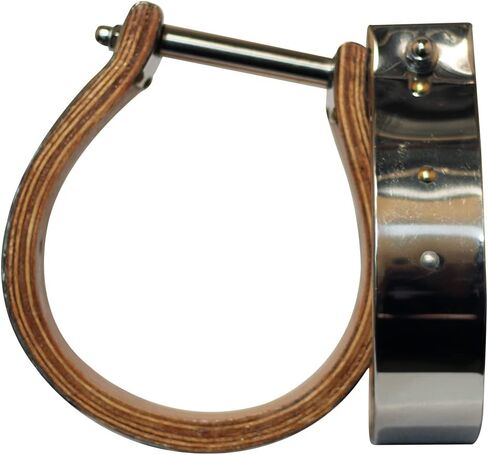 HILASON Wood Round with Stainless Steel Saddle Stirrups with 6 in Height in Saudi Arabia