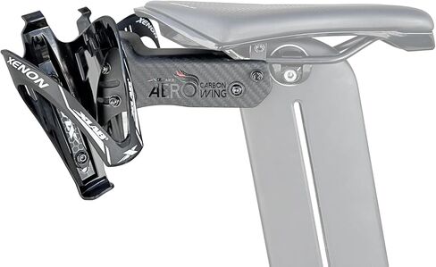 حامل زجاجات المياه XLAB Aero Carbon Wing المزدوج الخلفي لدراجات الترياتلون ودراجات الطرق - الجيل 2 (3207) in Kuwait