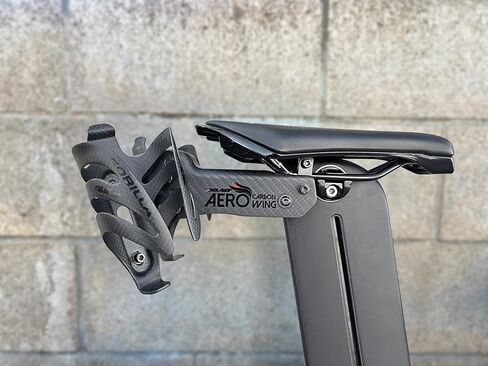 حامل زجاجات المياه XLAB Aero Carbon Wing المزدوج الخلفي لدراجات الترياتلون ودراجات الطرق - الجيل 2 (3207) in Kuwait
