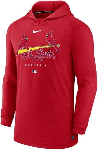 مجموعة Nike Men's MLB Authentic Collection مبكر العمل Tri-Plend Pullover Hoodie in Saudi Arabia