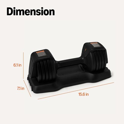 Amazon Basics Adjustable Dumbbell, 25 lb in Saudi Arabia