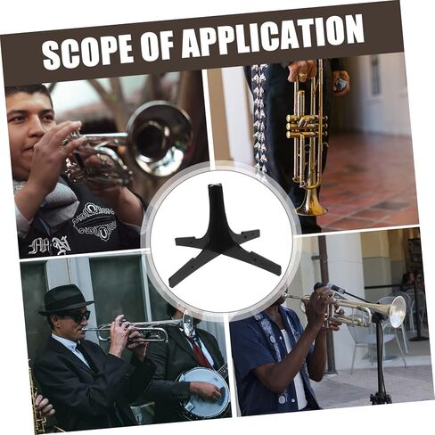 Kisangel حامل الكلارينيت المحمول حامل حامل الآلات الموسيقية القابل للفصل لآلات النفخ المزمار المصنوعة من الأكسجين المتين لجلسات ممارسة العروض in Kuwait