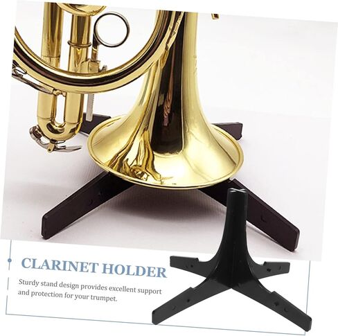 Kisangel حامل الكلارينيت المحمول حامل حامل الآلات الموسيقية القابل للفصل لآلات النفخ المزمار المصنوعة من الأكسجين المتين لجلسات ممارسة العروض in Kuwait