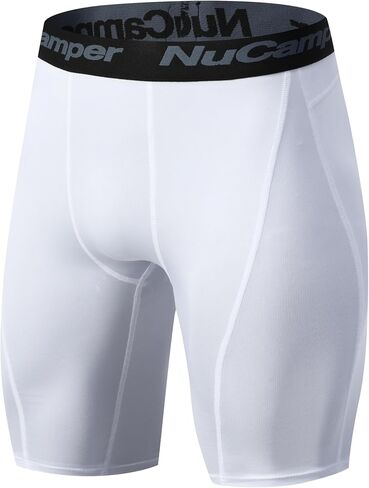 NuCamper الرجال ضغط السراويل دنة رياضة Baselayer الملابس الداخلية أداء تجريب سراويل بوكسر بارد جاف نشط المؤيد in Kuwait