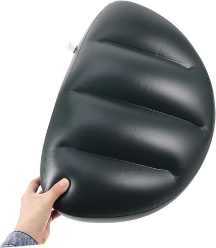 Milisten 2pcs PVC Fishing Seat Cushion Pads for Kayak Boat and Canoe Green Lightweight and Pressure Relieving Comfortable Design for Fishing and Outdoor Activities in Saudi Arabia