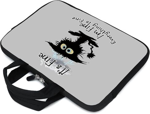غلاف محمول بحجم 15 بوصة يحمل كيس نيوبرين الأكمام الحمولة اللوحي حقيبة حقيبة محمول مع مقبض (CAT ، 15 ") in Kuwait