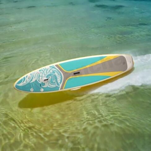 Menglanchang 2-in-1 Inflatable Paddleboard with Pump & 500W Electric Scooter - 3.15m Anti-Slip Yoga Deck for Youth & Adults - Ultimate Water Fun Experience! in Saudi Arabia