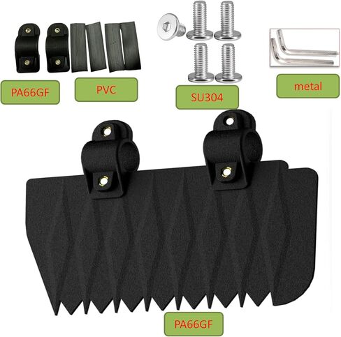 for NK-180s Marine Steering Triangle, Black Powder Coated Aluminum, for Kayak and Trolling Motors (black) in Kuwait