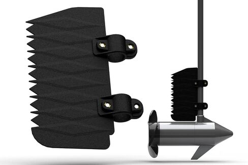 for NK-180s Marine Steering Triangle, Black Powder Coated Aluminum, for Kayak and Trolling Motors (black) in Kuwait