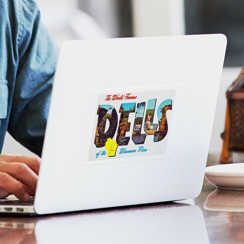 Cafepress dells تحيات ويسكونسن مستطيل المصد شارات السيارة in Saudi Arabia