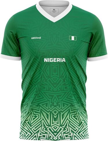 نيجيريا لكرة القدم/كرة القدم جيرسي 2026 - طقم المنزل الأخضر in Saudi Arabia