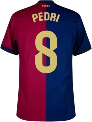 Pedri #8 Home Soccer Jersey للرجال إصدار المعجبين in Saudi Arabia