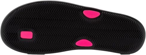Nike Women's Bella Kai Flip Flops (5, Black/Pink) in Saudi Arabia