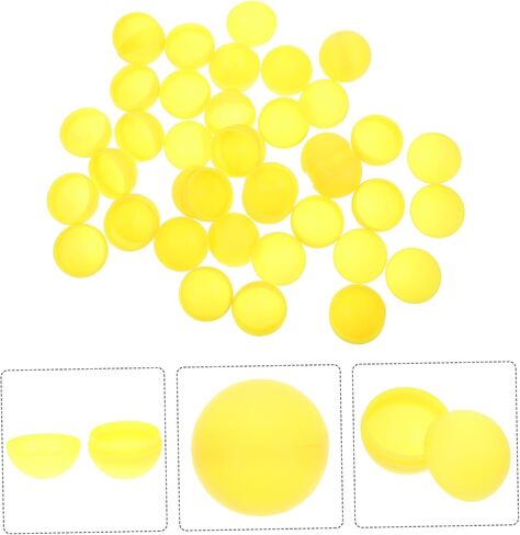 Yardwe 25pcs Lottery Balls Plastic Hollow Table Tennis Balls for Raffle Game Decor in Kuwait