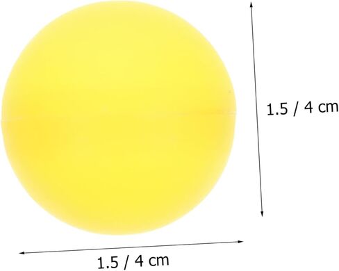 Yardwe 25pcs Lottery Balls Plastic Hollow Table Tennis Balls for Raffle Game Decor in Kuwait