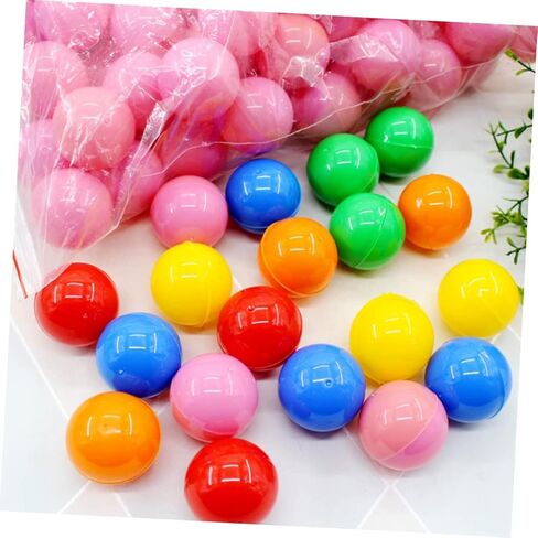 Vaguelly 50pcs Shaped Ball Pit Balls for Carnival Game Material Smooth Surface Lightweight Diameter in Kuwait