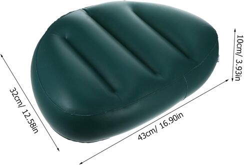 Sosoport Boat Cushion Inflatable Kayak Seat Pad Boating Accessory PVC Comfortable Compact Portable in Saudi Arabia