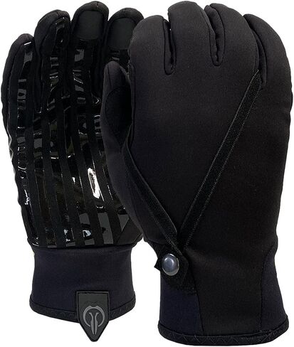 Industrious Handwear Umpire, Referee, and Sports Official Gloves for On-Field and Court Duties - Winter Style - Black in Saudi Arabia