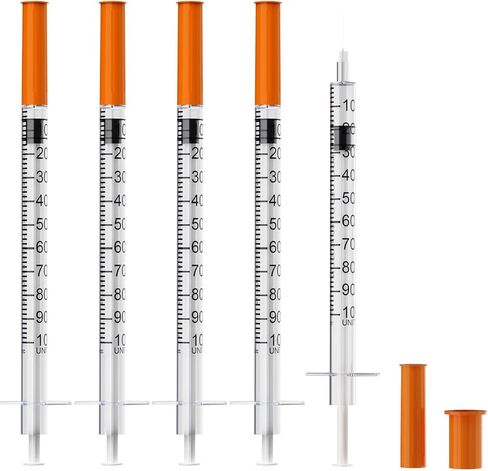 1mL/cc Syringe with Needle 29G 5/16 Inch 8MM Sterile Individually Wrapped Box of 25 in Saudi Arabia