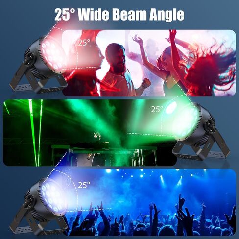 مصابيح مقاومة للماء في الهواء الطلق عالية السطوع 14X18W LED RGBW 4in1 DMX 4/9CH إضاءة المسرح للأداء الخارجي وقاعات المؤتمرات والقاعات والفرق الموسيقية الحية والاستوديوهات in Saudi Arabia