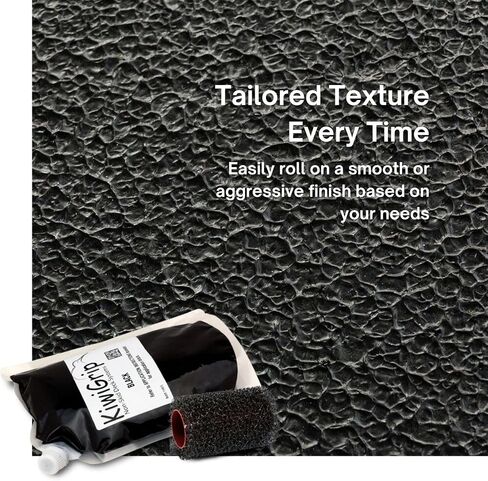 KiwiGrip Non-Skid Coating for Boats, Decks, Ramps or Steps - Cream, 1 Liter - Water-Based Acrylic for Wood, Fiberglass, Concrete, Metal - KG-1CP-R in Saudi Arabia