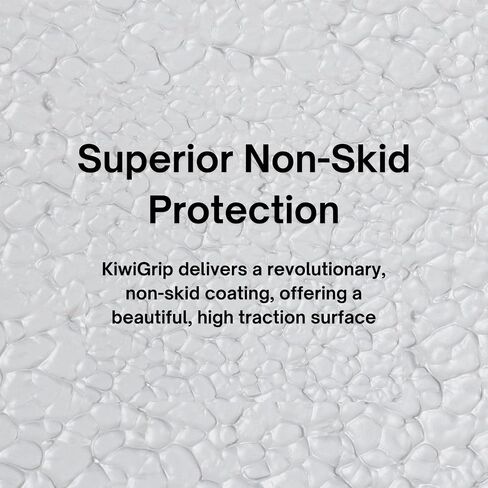KiwiGrip Non-Skid Coating for Boats, Decks, Ramps or Steps - Cream, 1 Liter - Water-Based Acrylic for Wood, Fiberglass, Concrete, Metal - KG-1CP-R in Saudi Arabia