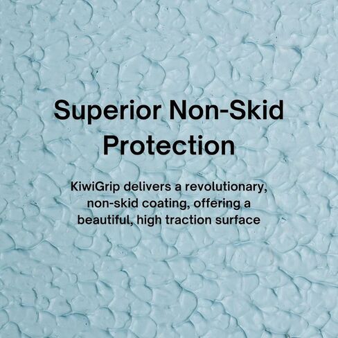 KiwiGrip Non-Skid Coating for Boats, Decks, Ramps or Steps - Cream, 1 Liter - Water-Based Acrylic for Wood, Fiberglass, Concrete, Metal - KG-1CP-R in Saudi Arabia