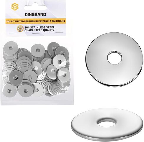 مجموعة متنوعة غسالات غسالات المقاوم المقاوم للصدأ ، 15 أحجام M3-M12 230pcs غسالات مسطحة من الفولاذ المقاوم للصدأ للبراغي والبراغي ، مجموعة غسالات متنوعة لتحسين المنزل ومشاريع DIY ، الاستخدام الصناعي in Kuwait