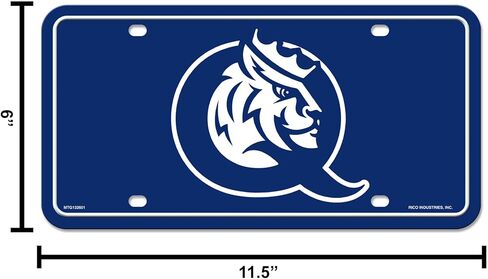 Rico Industries NCAA St. John's Red Storm Metal Auto Tag 6 "× 12" - رائع للشاحنة/السيارات/سيارات الدفع الرباعي in Saudi Arabia