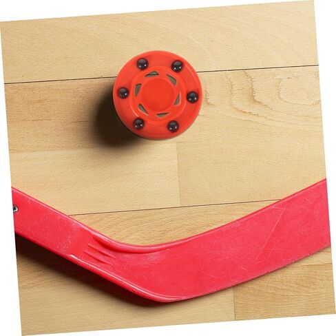 Milisten Roller Hockey Puck 2pcs Sturdy Inline Training Balls Professional Street Hockey Pucks for Practice Suitable for Indoor and Outdoor Use in Kuwait