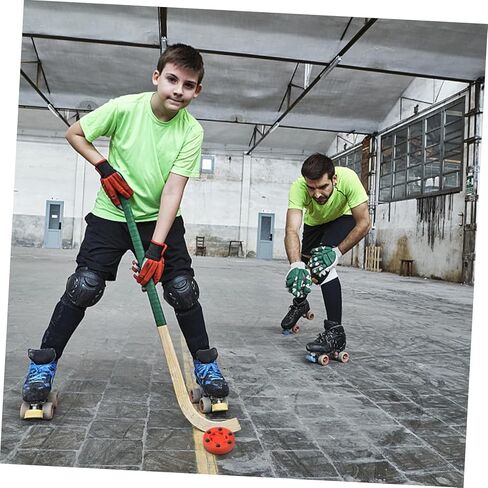 Milisten Roller Hockey Puck 2pcs Sturdy Inline Training Balls Professional Street Hockey Pucks for Practice Suitable for Indoor and Outdoor Use in Kuwait