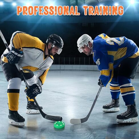 6 قطع من قرص الهوكي الدوار: قرص هوكي الشوارع ABS، كرات التدريب الرياضي، كرة تدريب على الأرض لممارسة الرياضة في الأماكن المغلقة والخارجية in Kuwait