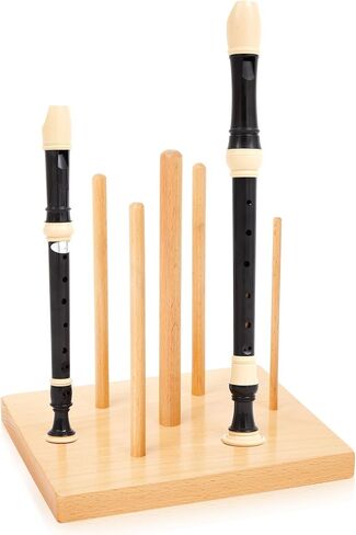 Kathfly Recorder Stand Wooden 7pc Multi-size Recorder Stand in Saudi Arabia