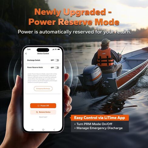 Litime 12v 140ah Bluetooth LifePo4 Lithium Battery 150a BMS Deep Cycle Performance for RV ، ومقطورات السفر ، ومحرك التصيد. (المجموعة 31) in Kuwait