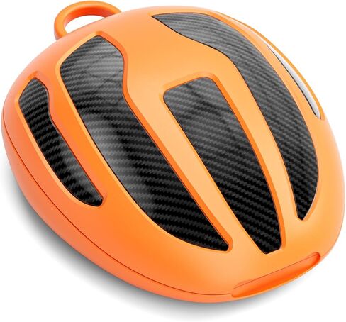 BVN Mouthguard Case Sports, Adult & Youth Sizes Universal Storage for Mouthguard, with Silicone Lanyard, Black+Carbon Fiber Coating. in Kuwait