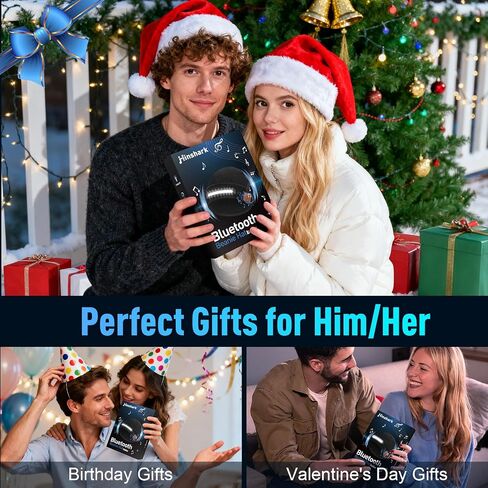 Hinshark Gifts for Men, Bluetooth Beanie Hat with Lights, Stocking Stuffers for Men Adult Women, Christmas Mens Gifts for Dad in Saudi Arabia