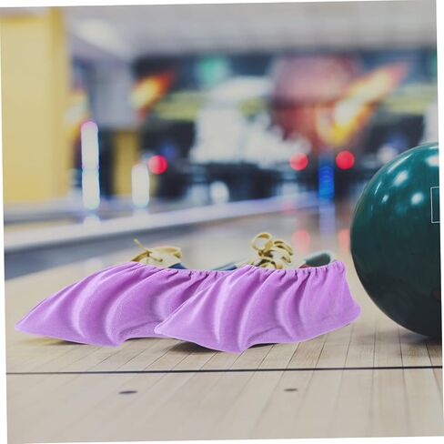 2pairs Bowling Shoe Covers Sports Bowling Shoe Protectors Reusable Sports Supplies Non Slip in Saudi Arabia