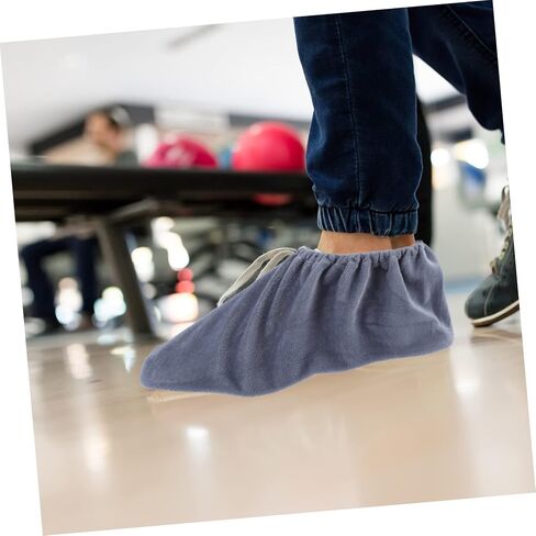 2pairs Bowling Shoe Covers Sports Bowling Shoe Protectors Reusable Sports Supplies Non Slip in Saudi Arabia
