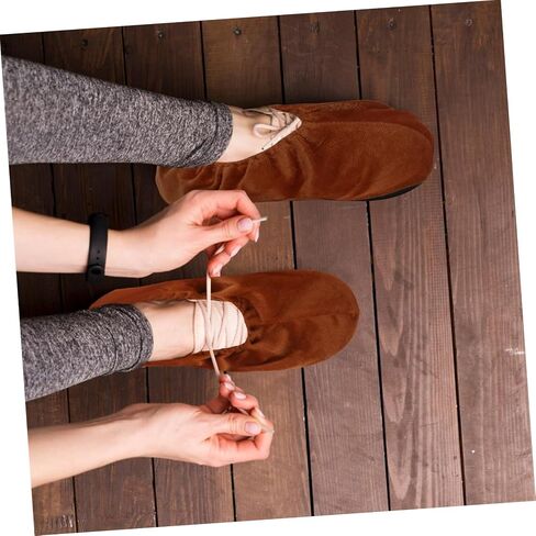 Bowling Shoe Covers Non-Slip Velvet Booties Thick Sturdy Protector for Indoor Use 2 Pairs per Pack Suitable for Adults Anti-Slip Foot Covers for Bowling in Saudi Arabia