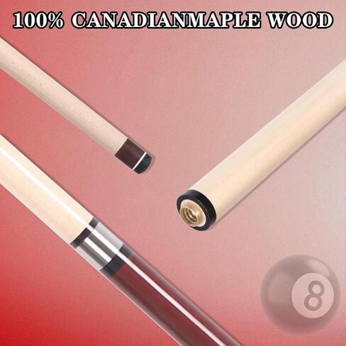 Heavy Hitter 3-Piece Jump Break Cue Stick, 23oz Heavy Jump Break Pool Cue,58 inch Canadian Hard Maple Break Cue, 13mm bakelite tip for Explosive Breaks and Effortless Jumps. in Saudi Arabia