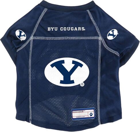 قميص Littlearth BYU Cougars الأساسي للحيوانات الأليفة من الرابطة الوطنية لرياضة الجامعات (NCAA). in Saudi Arabia