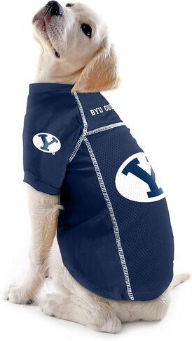 قميص Littlearth BYU Cougars الأساسي للحيوانات الأليفة من الرابطة الوطنية لرياضة الجامعات (NCAA). in Saudi Arabia