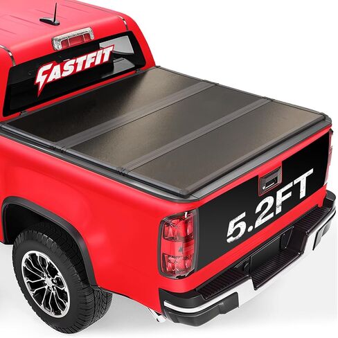 F3 Flip-Up Tonneau Cover لعام 2015-2025 Chevy/GMC Colorado/Canyon مع 5 '2 "سرير (62") | FRP غطاء سرير شاحنة قابلة للطي صلبة | لا حفر | 100 ٪ الوصول إلى السرير in Kuwait
