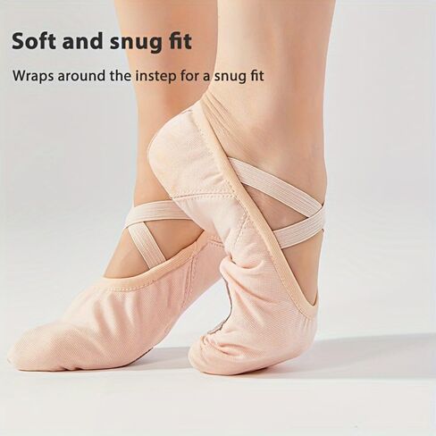 Women's Foldable Ballet Shoes Lightweight Dance Shoes Anti Slip Soft Yoga Shoes for Dancing in Saudi Arabia