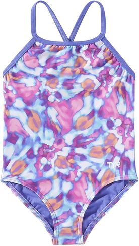 TYR Girls' Addy Diamondfit Durafast Elite One Piece Swimsuit in Saudi Arabia
